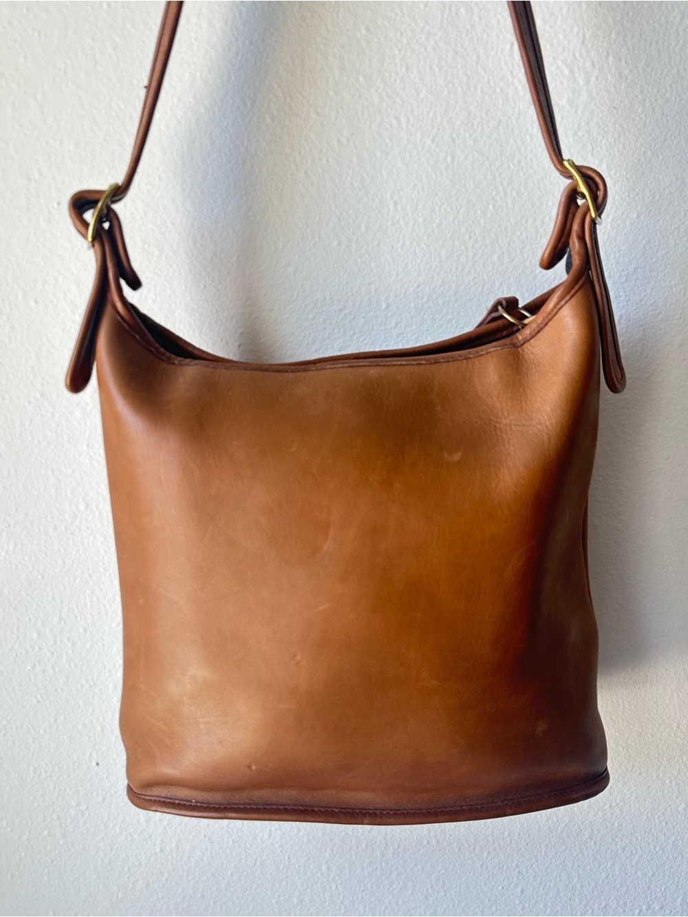 Vintage NYC Coach Leatherware Basic Bag / Duffle Sac 020-1635 | Rare Meek's Tag